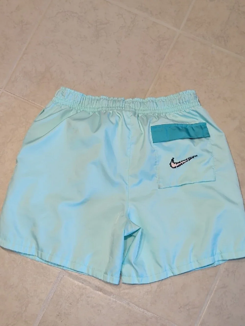 Nike Light Aqua Sun Club Swim Shorts